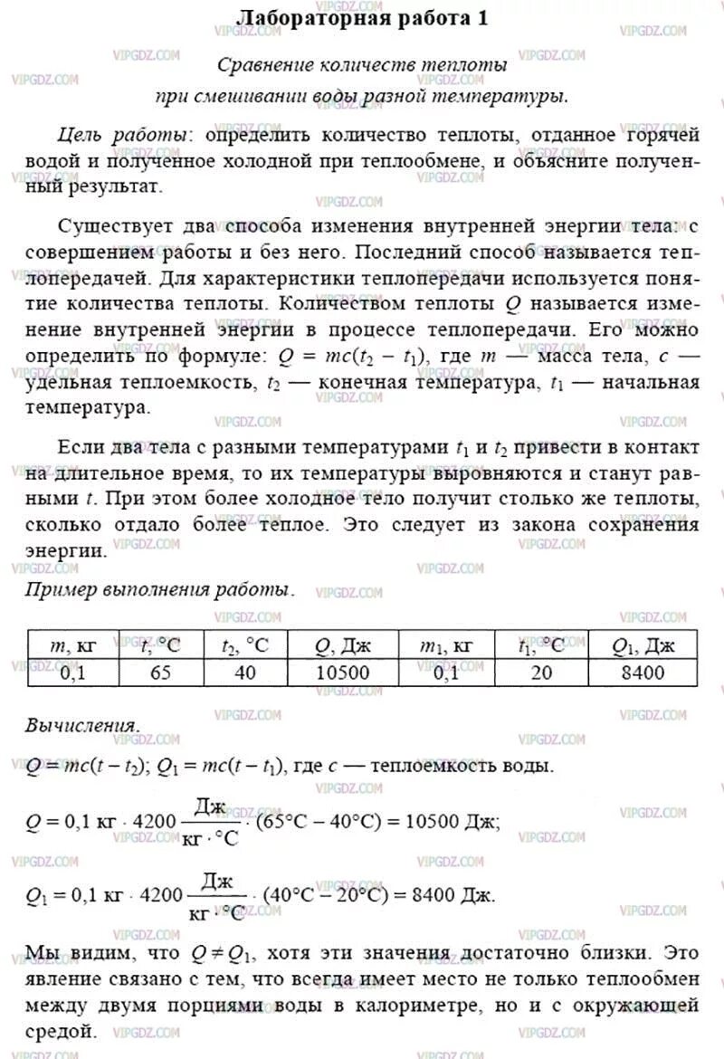 Физика лабораторная работа 1