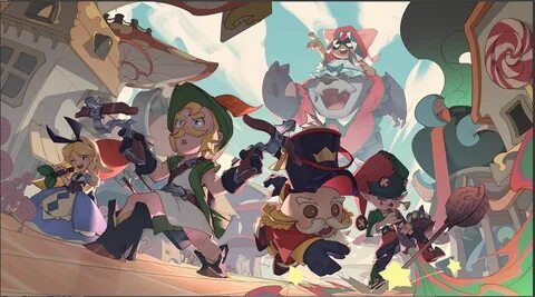 Melody brawl art