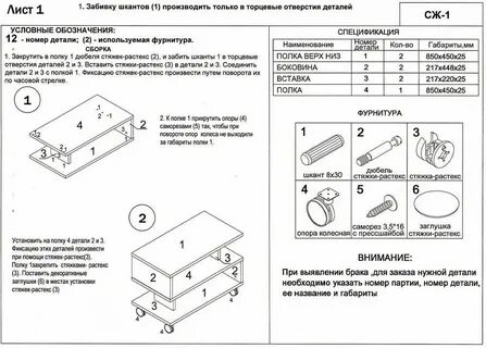 Инструкция по сборке карты