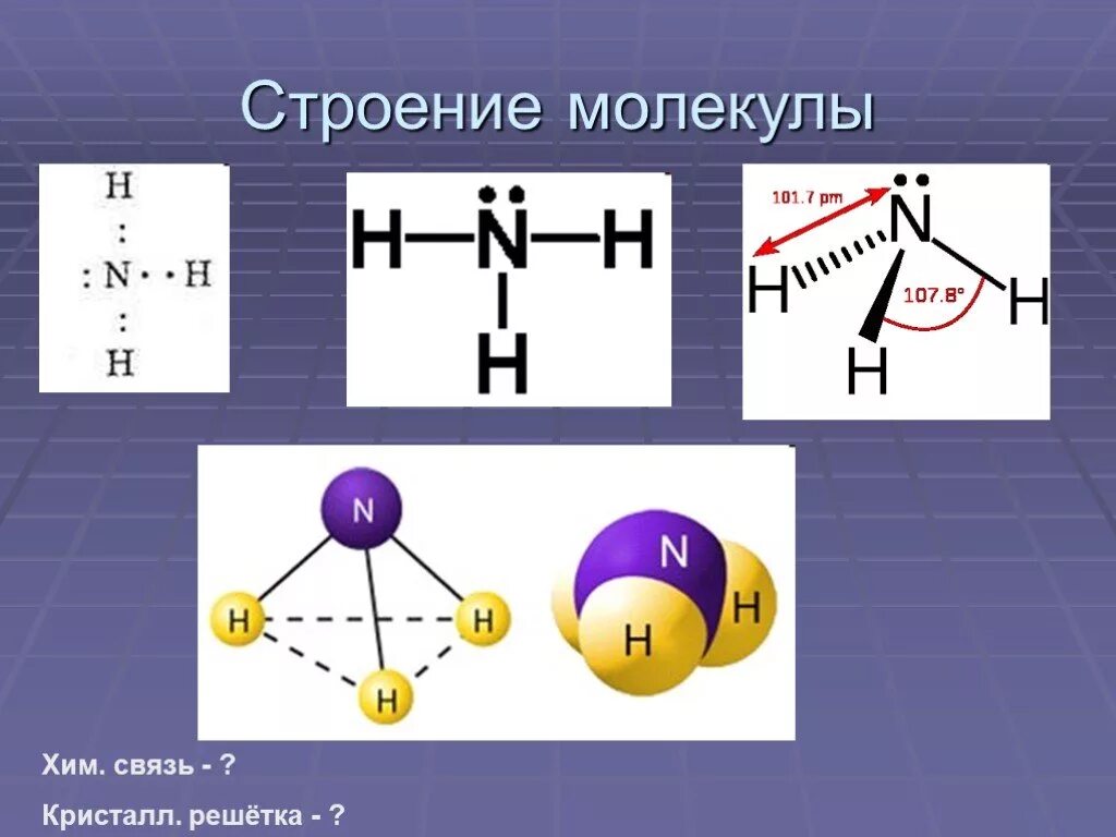 Строение молекулы аммиака nh3.. Nh3 структура молекулы. Структура молекулы аммиака (nh3 ). Молекула аммиака nh3. Радикал аммиака