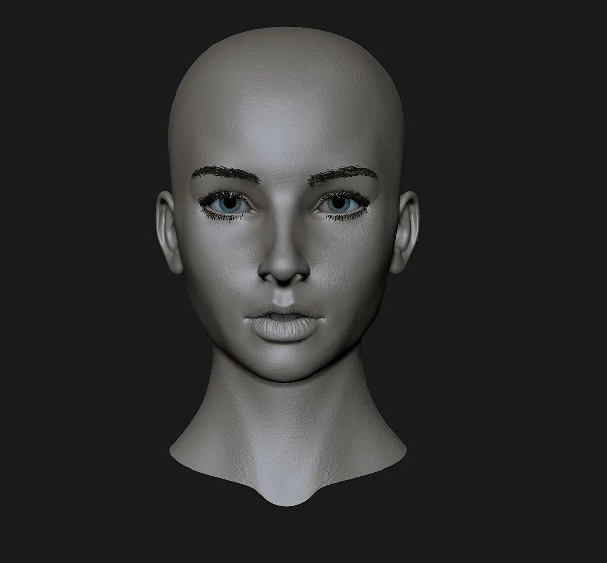 Realistic 3d model