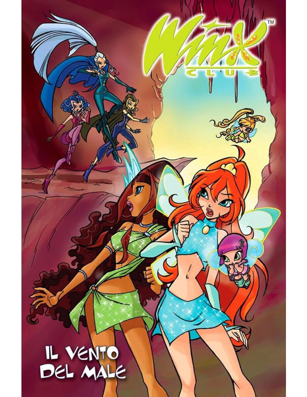 Винкс комиксы обложки. Комикс Винкс Winx - ветер забвения (журнал Винкс № 2 2009) .. Клуб Винкс комикс.