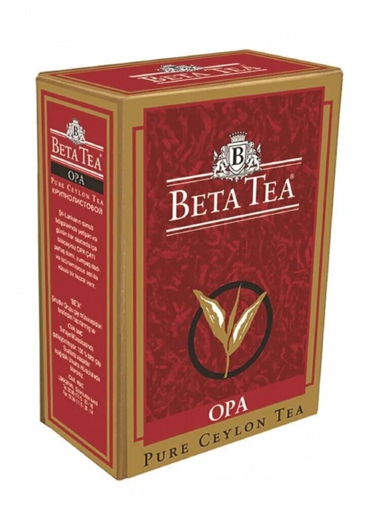 Чай купить в уфе. Чай черный Beta Tea Ора, 500 г. Чай бета Теа опа черный 250. Чай бета опа 250г.