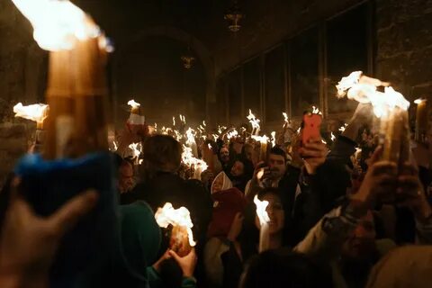 Благодатный огонь картинки поздравления