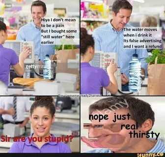 But bought