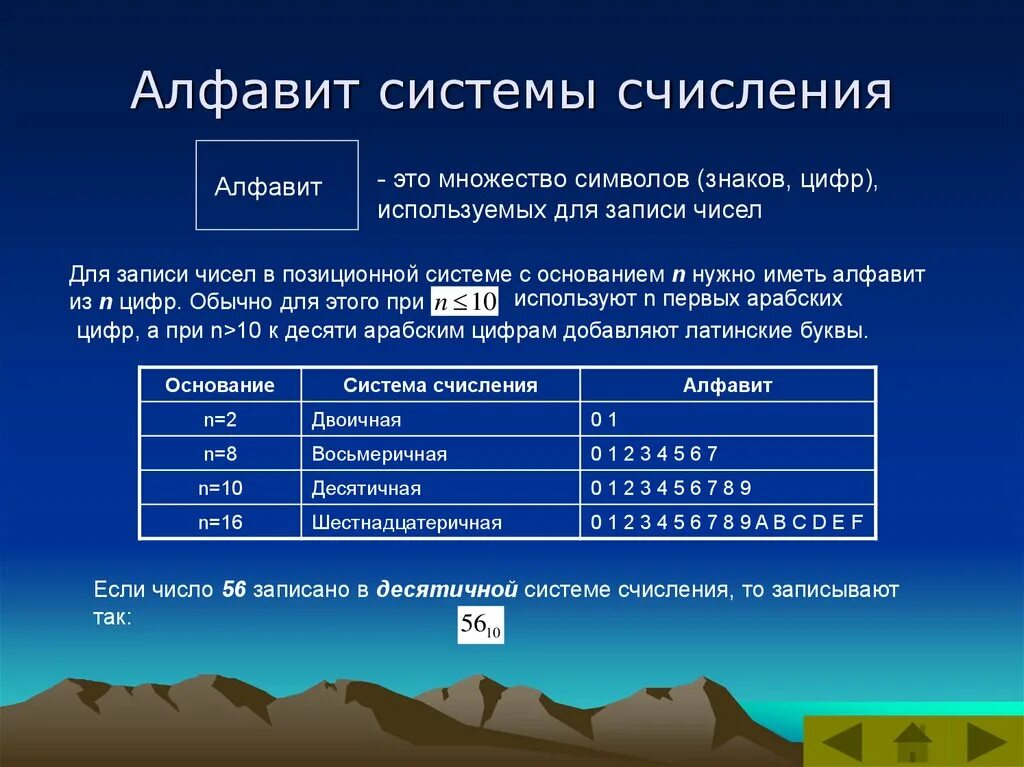 27 ричная система счисления алфавит