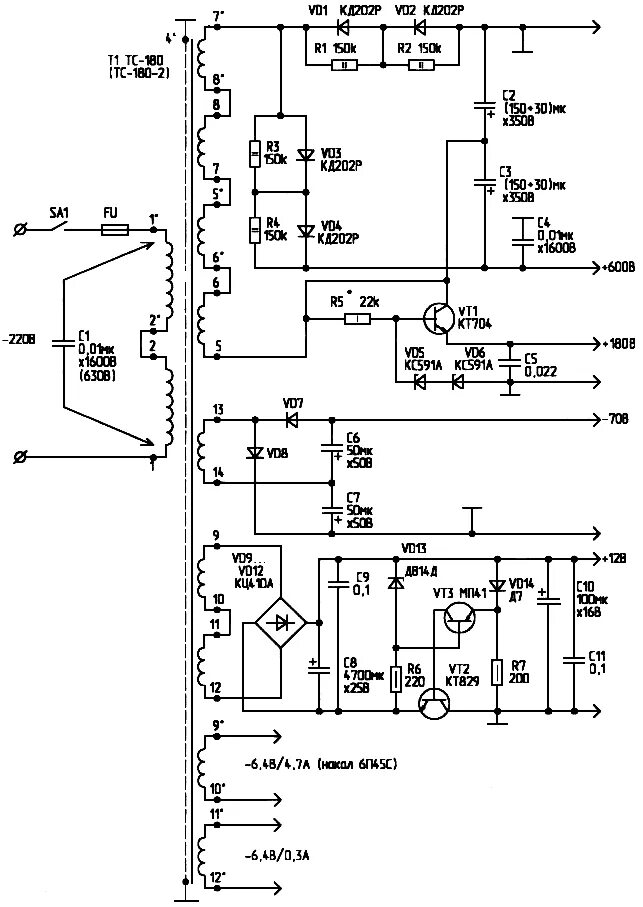 тс-180 характеристики схема подключения. трансформатор тс-180 схема подключения. трансформатор тс-180 схема обмоток. трансформатор тс-180-2 схема подключения. схемы тс 180 2.