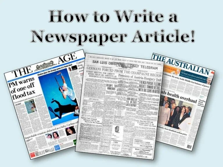 Article format. Newspaper article. how to write a newspaper article. how to write a news article. newspaper article writing.