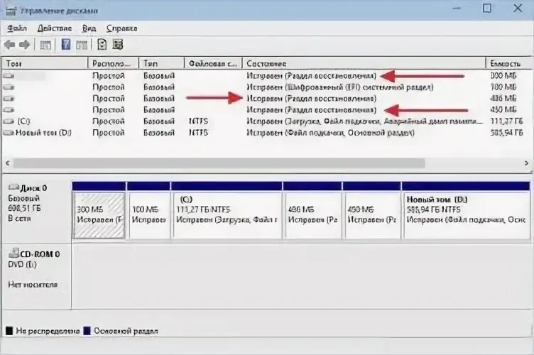 Windows не видит разделов жесткого диска. Windows не видит разделов жесткого диска