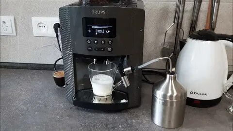 Автоматическая кофемашина krups espresseria ea82f010