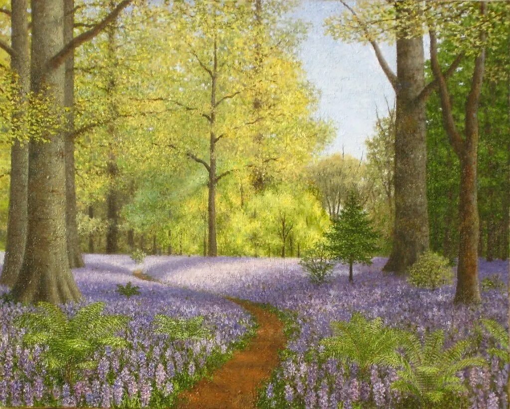 Весенний лес нейросеть. Битцевский лес поляна. Весенний лес нейросеть. Тропинка в лесу. Полуян внукова художник.