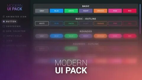 Modern ui