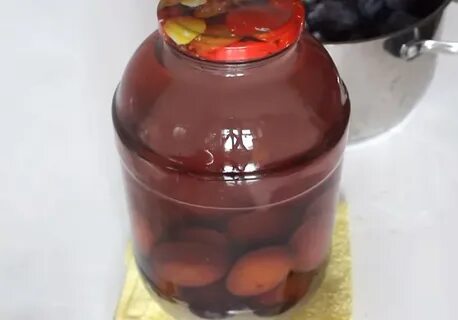 Сливовый компот сахар