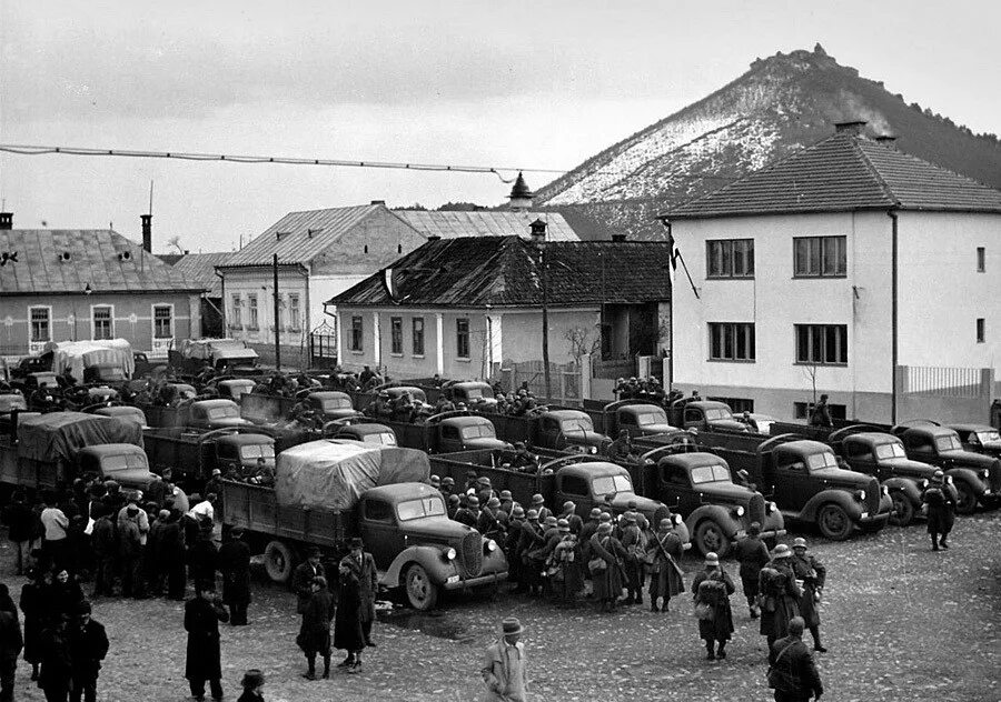 Чехословакия села. Закарпатье 1939. ужгород чехословакия.