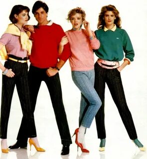 Какая одежда была в 1980