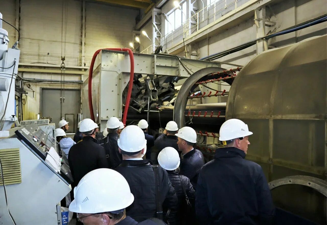 Климовском трубном заводе