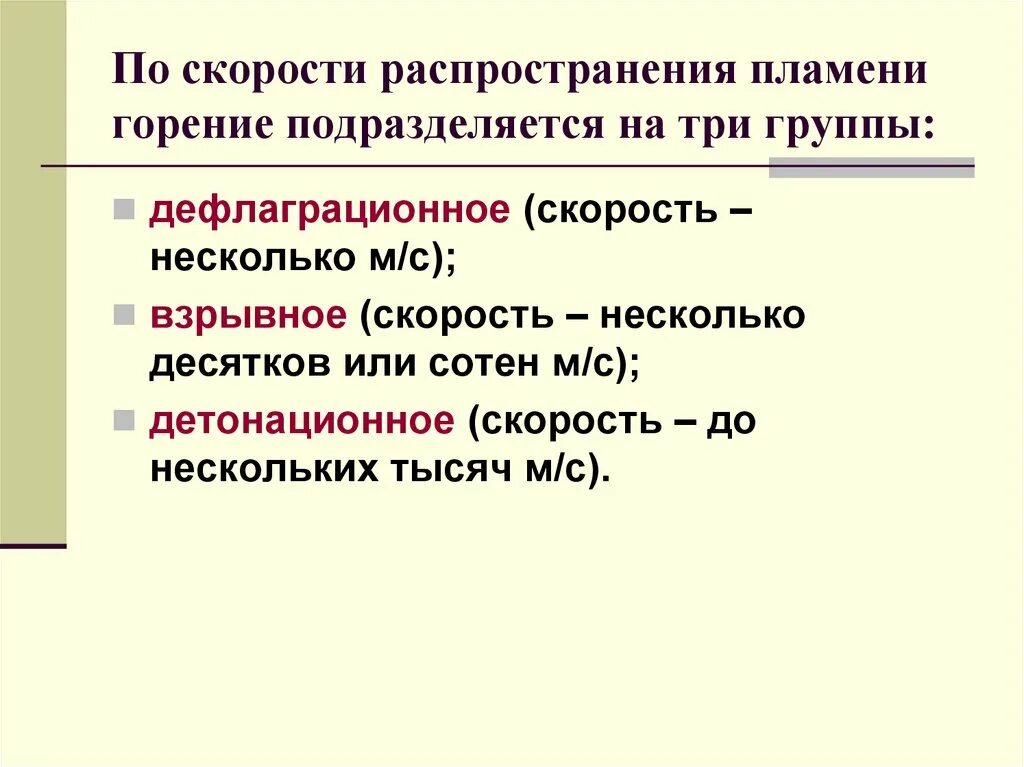 Виды распространения пламени. По скорости распространения огня. Скорость распространения пламени. Горение по скорости распространения пламени бывает.