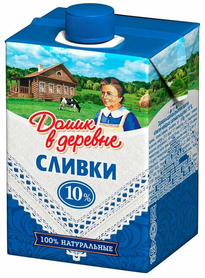 Сливки 10 купить