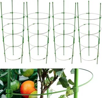 Adjustable Selling Tomato Cage Plant Support inches 18-36 Cages C Genuine G...