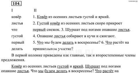 Русский язык 8 класс учебник упражнение 107