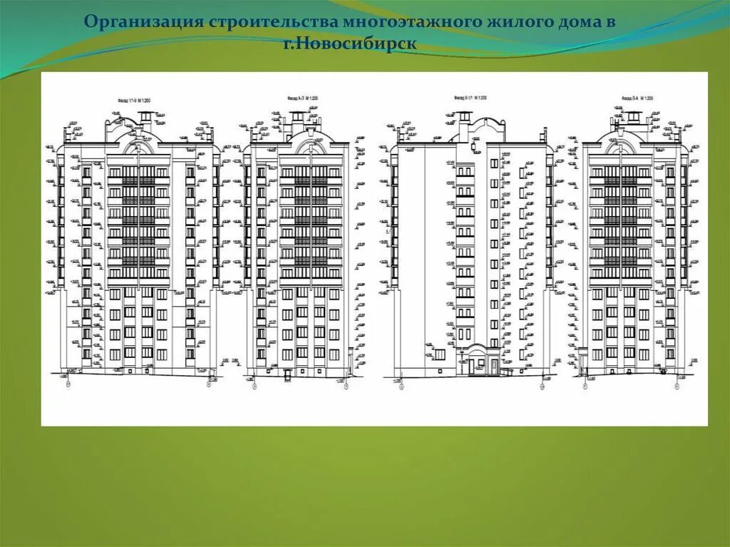Типы многоэтажных зданий