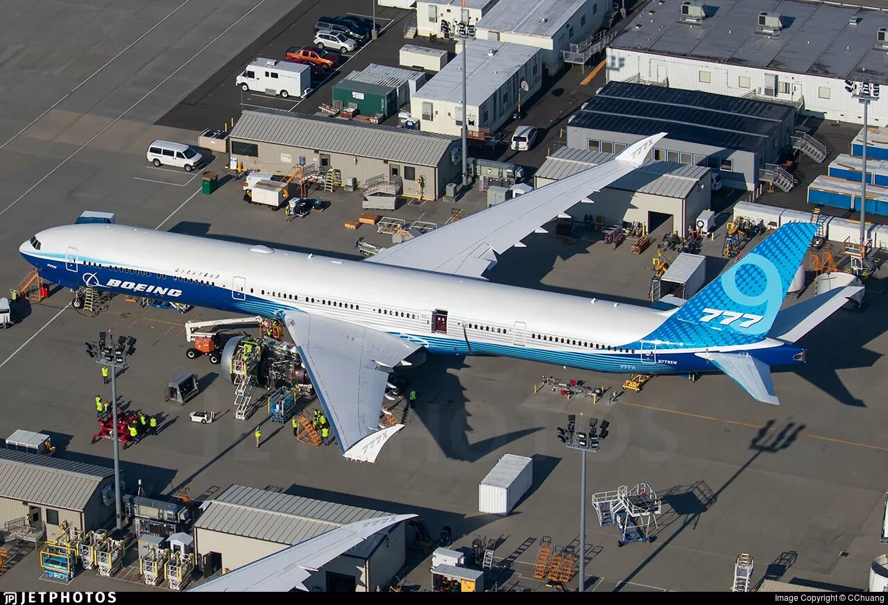 Boeing 777X wird nicht vor 2023 abheben