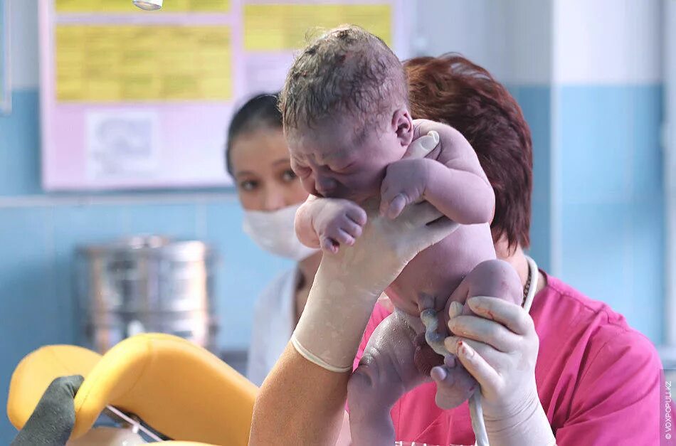 дети рождаются синими