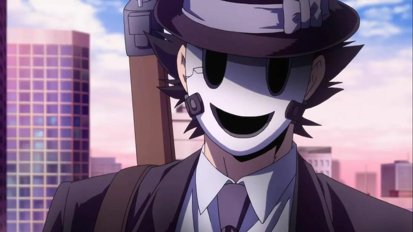 Tenkuu shinpan снайпер. Небесное вторжение маска снайпер без маски. Tenkuu shinpan riko sniper mask. Небесное вторжение tenkuu shinpan аниме. Снайпер маск аниме.