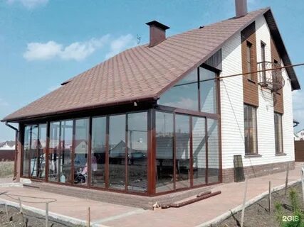 Остекление веранды алюминиевым профилем