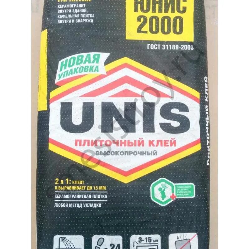 Unis сайт. Unis 2000 25 кг плиточный клей. плиточный клей юнис черный 25 кг. unis клей плиточный черный. клей плиточный юнис 2000 25кг.