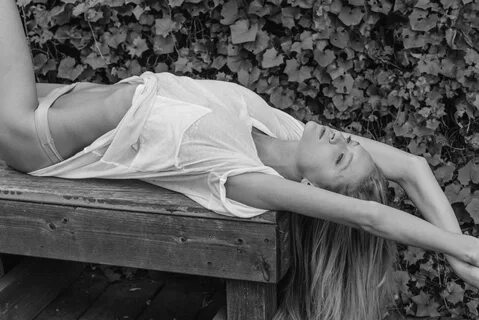 Courtney Smith In Black And White.