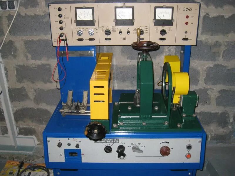 01. Стенд э. Проверка генератора на стенде э242. Стенд э250м-02. Стенд испытательный э242.