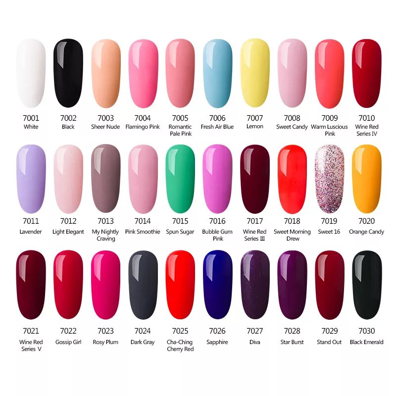 Polish Galore: SensatioNail's 2013 Nail Color Collection Shellac nail colors, Op