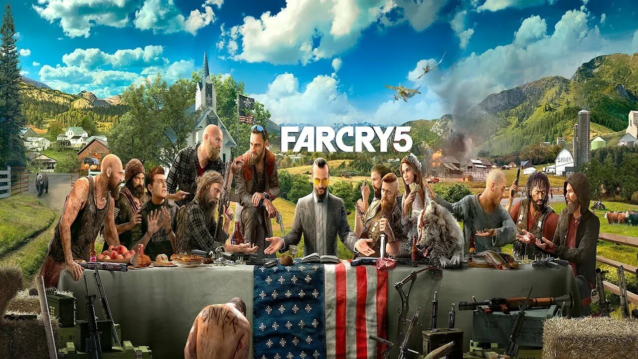 Фар край 5. Far Cry 5 обложка. Фар край 5 по сети. Фар край 5 обложка. Far org