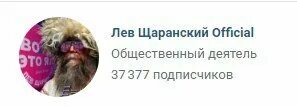 Лев щаранский телеграм
