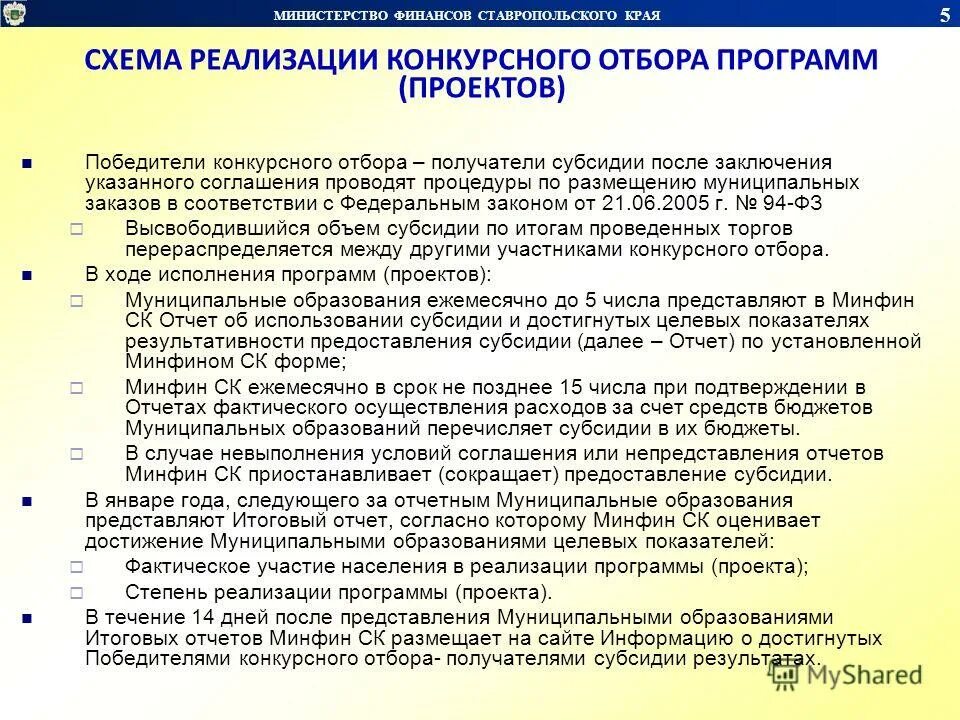 Сайт министерства финансов ставропольского края