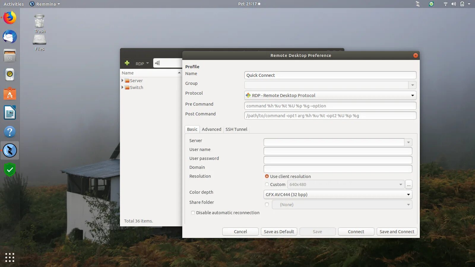 Remmina windows. Remote desktop client Remmina. Remmina RDP. Remmina Ubuntu. Ubuntu Remote desktop client.
