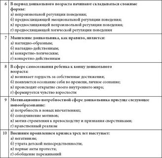 Моральные инстанции в старшем дошкольном возрасте