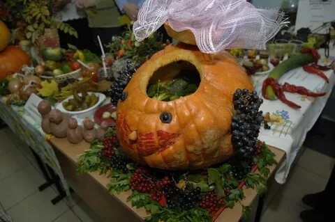 Блюдо осени на конкурс в школу