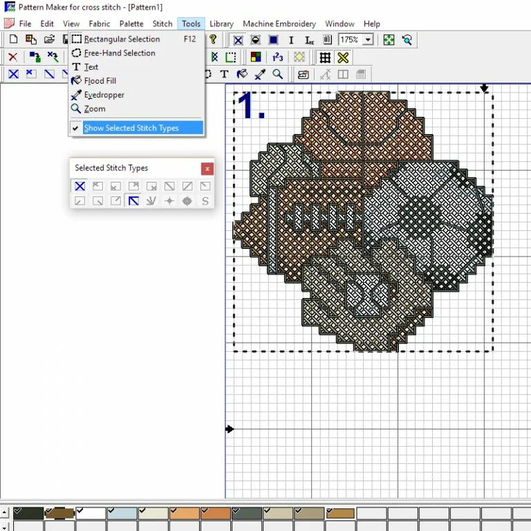 Как в паттерн мейкер сделать дробный бэкстич. Программа для вышивки крестом pattern maker. Pattern maker схемы. Программа pattern maker. Программа для вышивания паттерн мейкер.