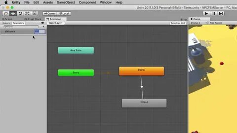 Unity animation event