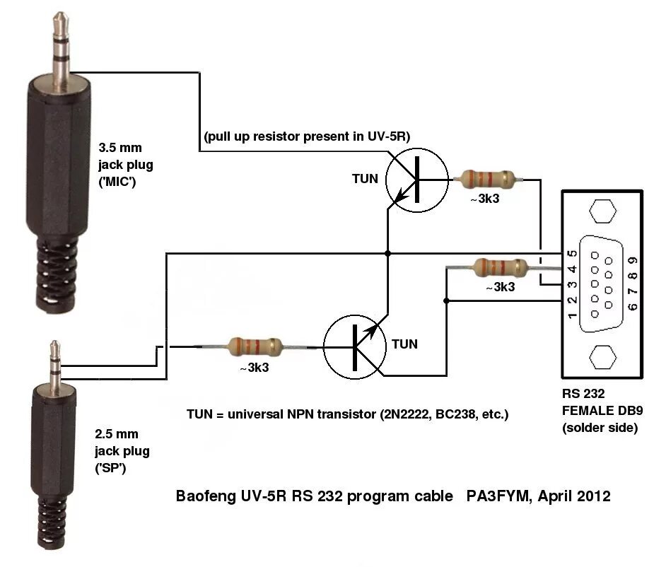 Программатор для Baofeng UV-5r. Схема радиостанции Baofeng UV-5r. Баофенг UV-5r кабель схема. Схема кабеля для программирования Baofeng UV-5r.