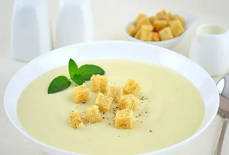 Суп пюре картофельный классический