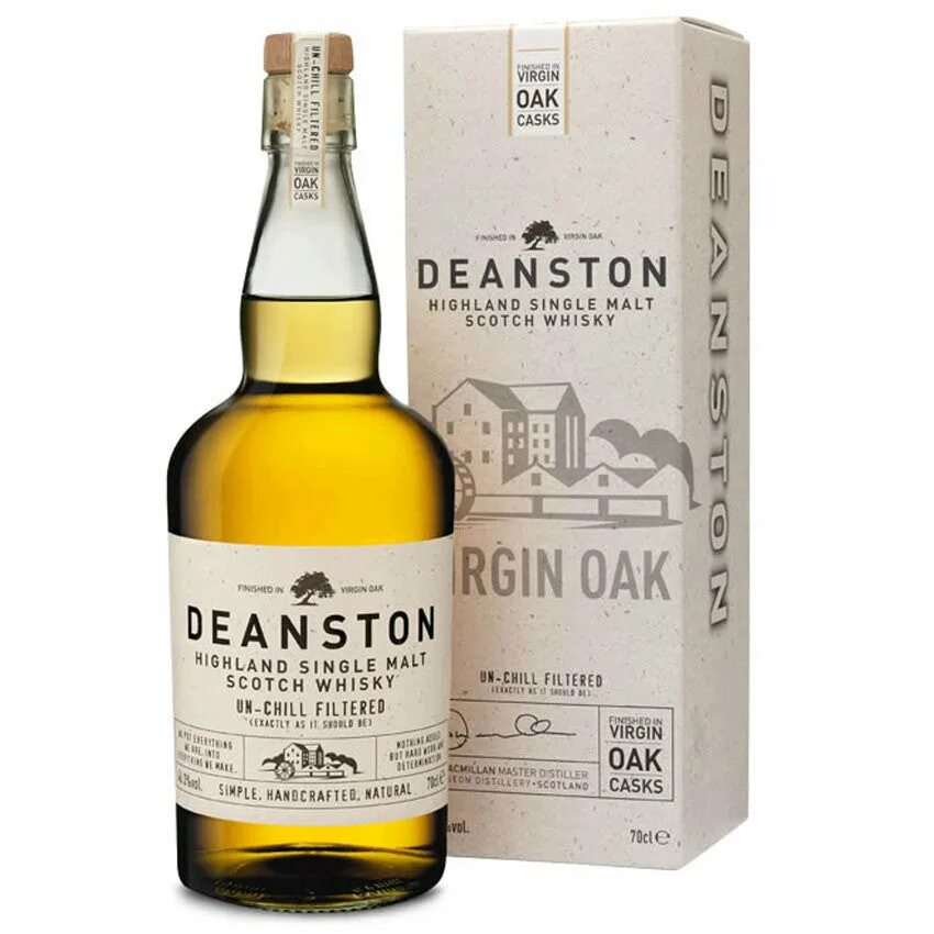 Виски Deanston Virgin Oak 0.7. Скотч виски Highland Single Malt Scotch. Deanston Highland Single Malt Scotch Whisky 0.7.