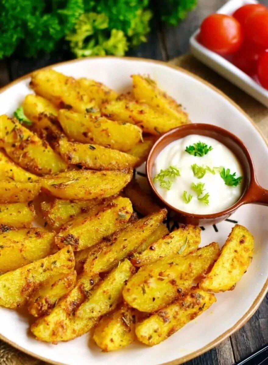 Как приготовить вкусную картошку дольками