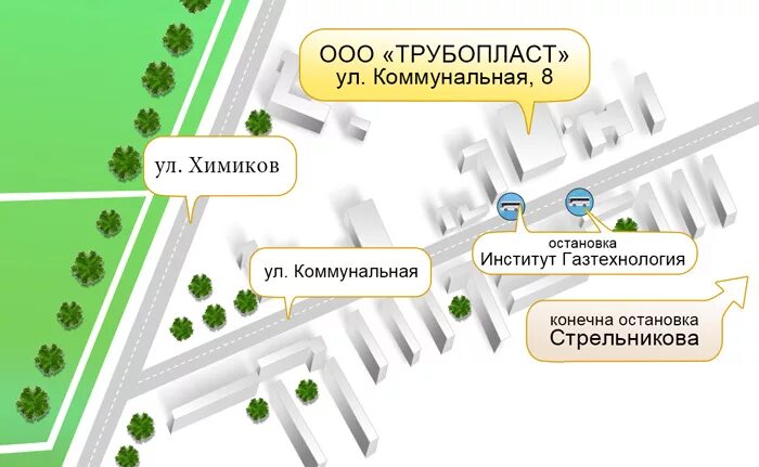 Бурова на карте. Остановка Коммунальная Омск. ООО «Трубопласт». Остановка завод Трубопласт. ООО Трубопласт Екатеринбург.