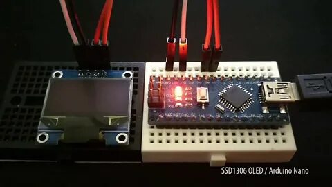 Подключение oled