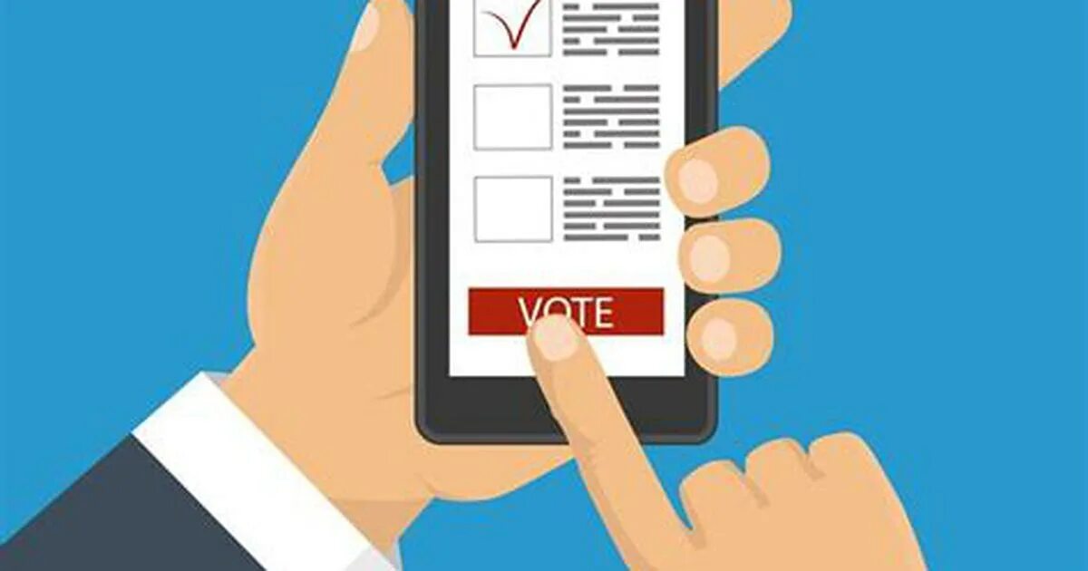Voting page. E-voting. Электронное голосование иллюстрация. Голосование - Векторная иллюстрация. Голосование картинка.