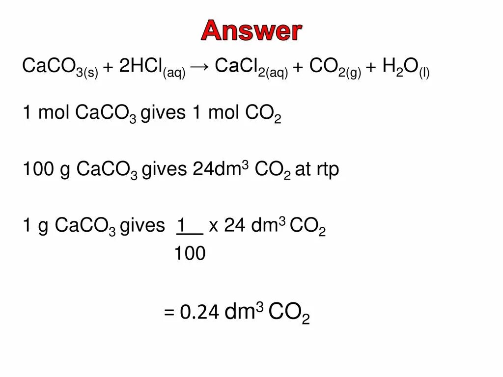 K2co3 hcl h2o