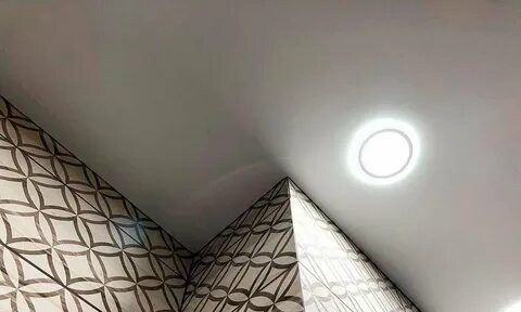 Натяжные потолки без профиля